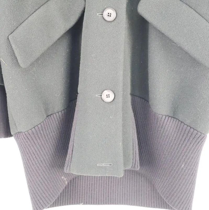 Miu Miu Miu Miu Black Women's Autumn Coat 0089 Size L / US 10 / IT 46 - 4 Thumbnail