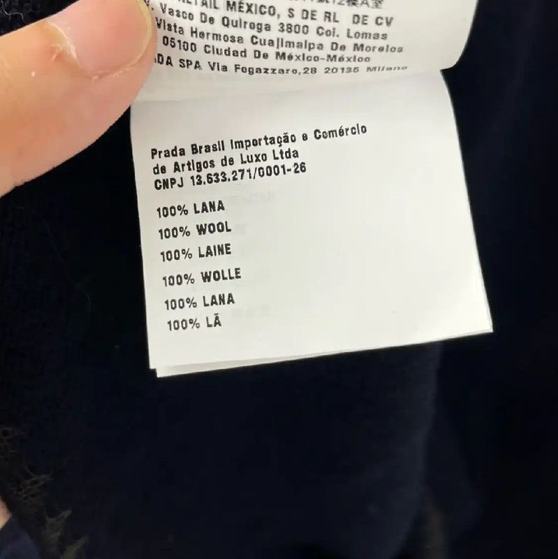 Miu Miu Miu Miu Black Wool Pullover Sweater 0089 Size L / US 10 / IT 46 - 5 Thumbnail