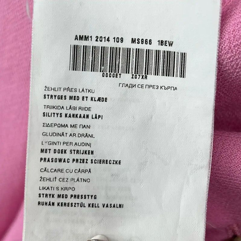 Miu Miu Miu Miu Pink Cotton Women's Coat 0089 Size ONE SIZE - 5 Thumbnail