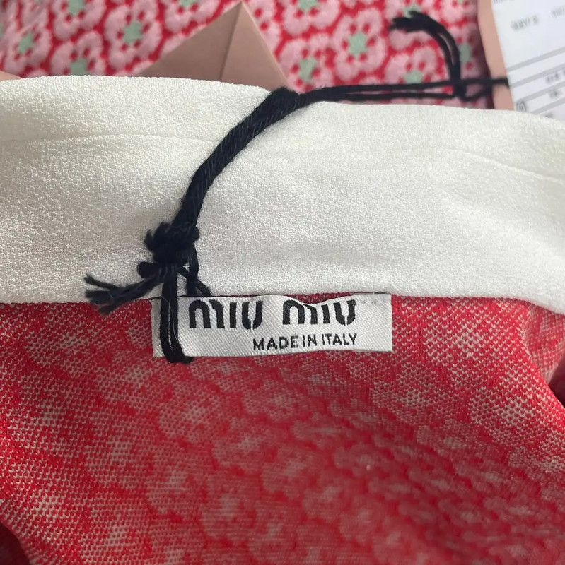 Miu Miu Miu Miu Summer Pink Sleeveless Dress 0089 Size XS / US 0-2 / IT 36-38 - 8 Thumbnail