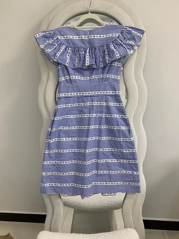 Miu Miu Miu Miu Summer Multi-Color Cotton Dress 0089 Size S / US 4 / IT 40 - 3 Thumbnail