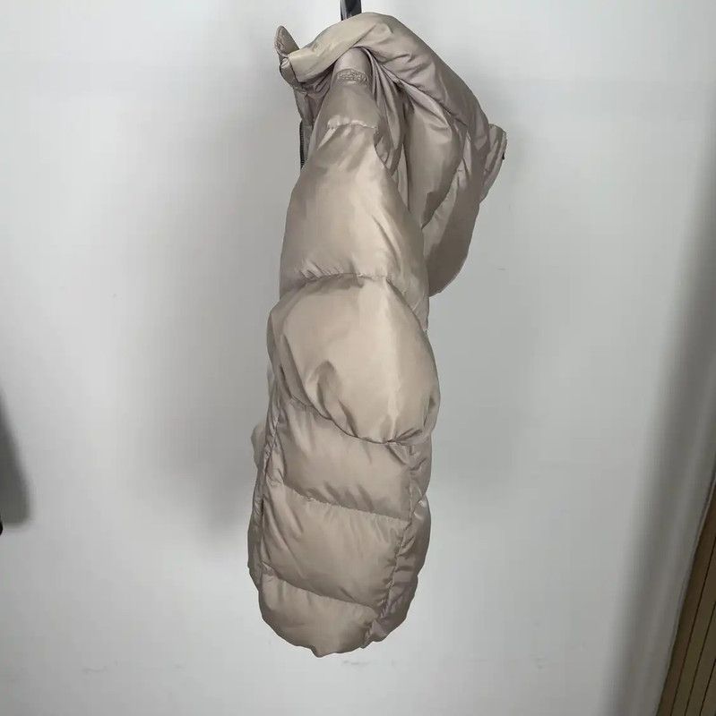 Miu Miu Miu Miu Women's Light Beige Down Jacket 0089 Size L / US 10 / IT 46 - 3 Thumbnail