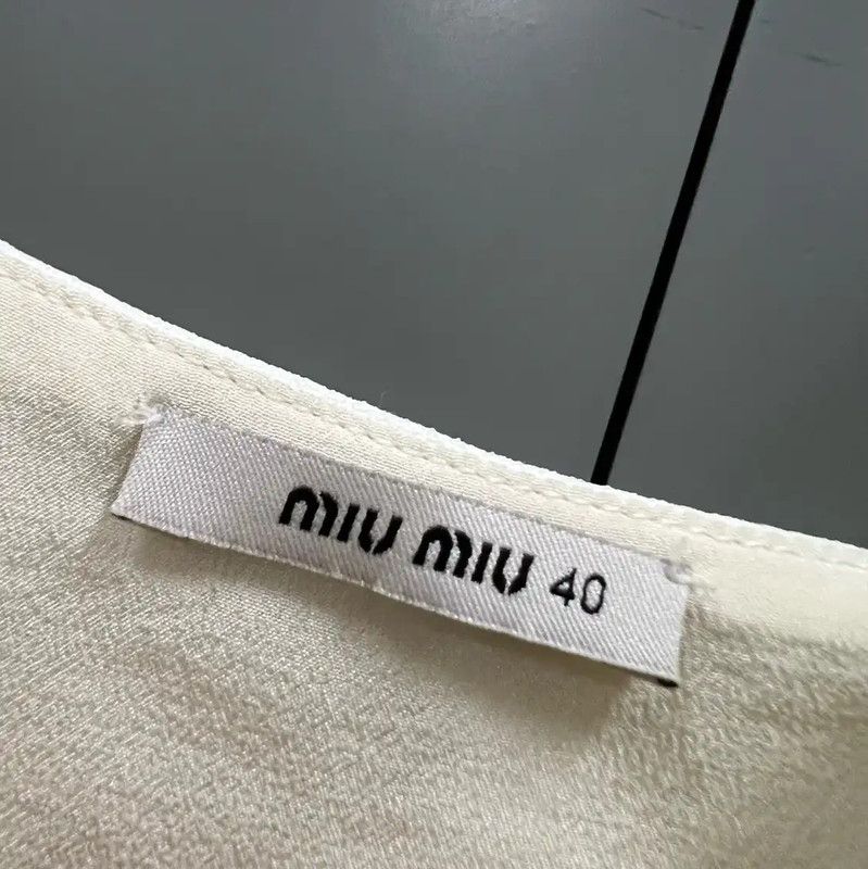 Miu Miu Miu Miu Colorblock Short Summer Dress 0089 Size ONE SIZE - 3 Thumbnail