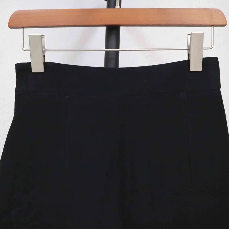 Miu Miu Miu Miu Black Short Skirt for Women 0089 Size 23" - 4 Thumbnail