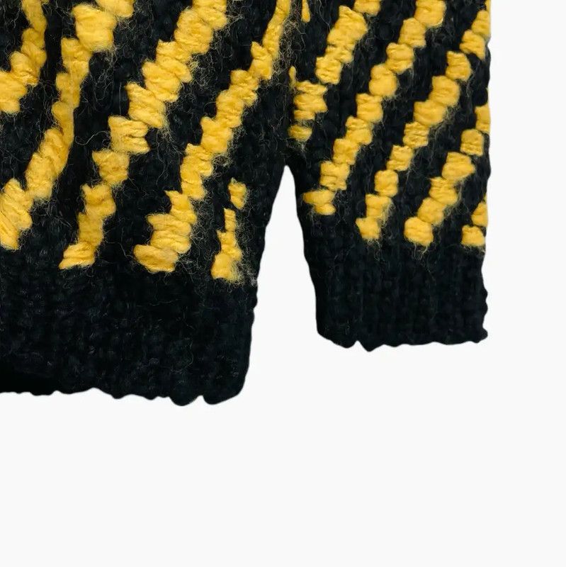 Miu Miu Miu Miu Yellow Wool Sweater for Women 0089 Size M / US 6-8 / IT 42-44 - 4 Thumbnail