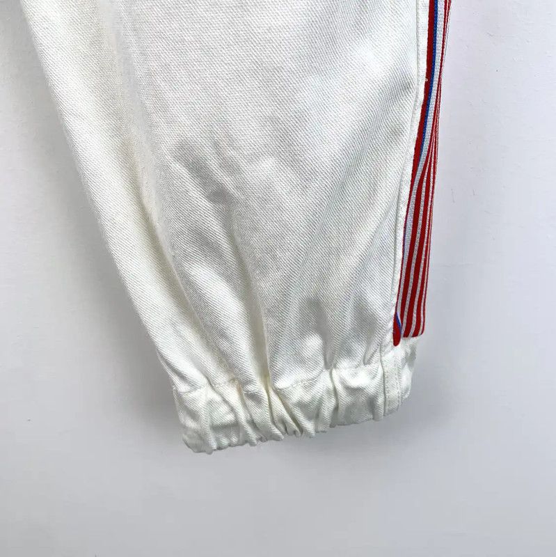 Miu Miu Miu Miu White Cotton Women's Casual Pants 0089 Size 23" - 4 Thumbnail