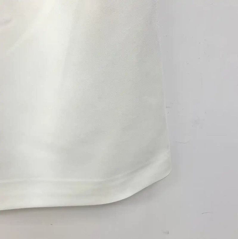 Miu Miu Miu Miu White Triacetate Women's Dress 0089 Size ONE SIZE - 4 Thumbnail