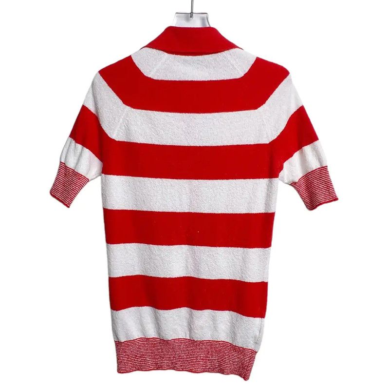 Miu Miu Miu Miu Short Sleeve Striped Top 0089 Size M / US 6-8 / IT 42-44 - 2 Thumbnail