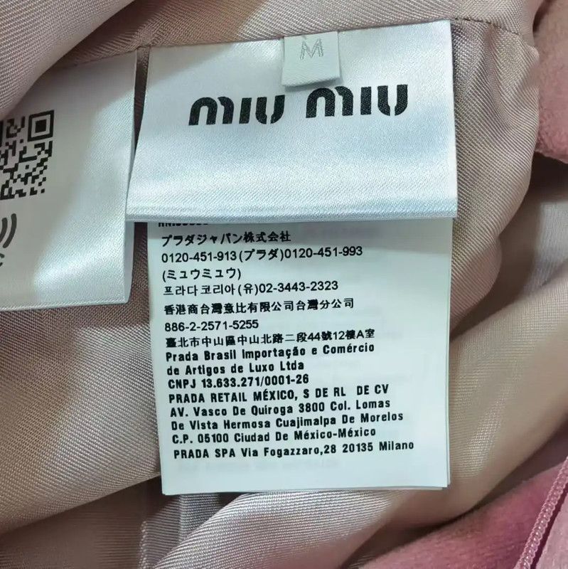 Miu Miu Miu Miu Pink Women's Jacket 0089 Size M / US 6-8 / IT 42-44 - 4 Thumbnail