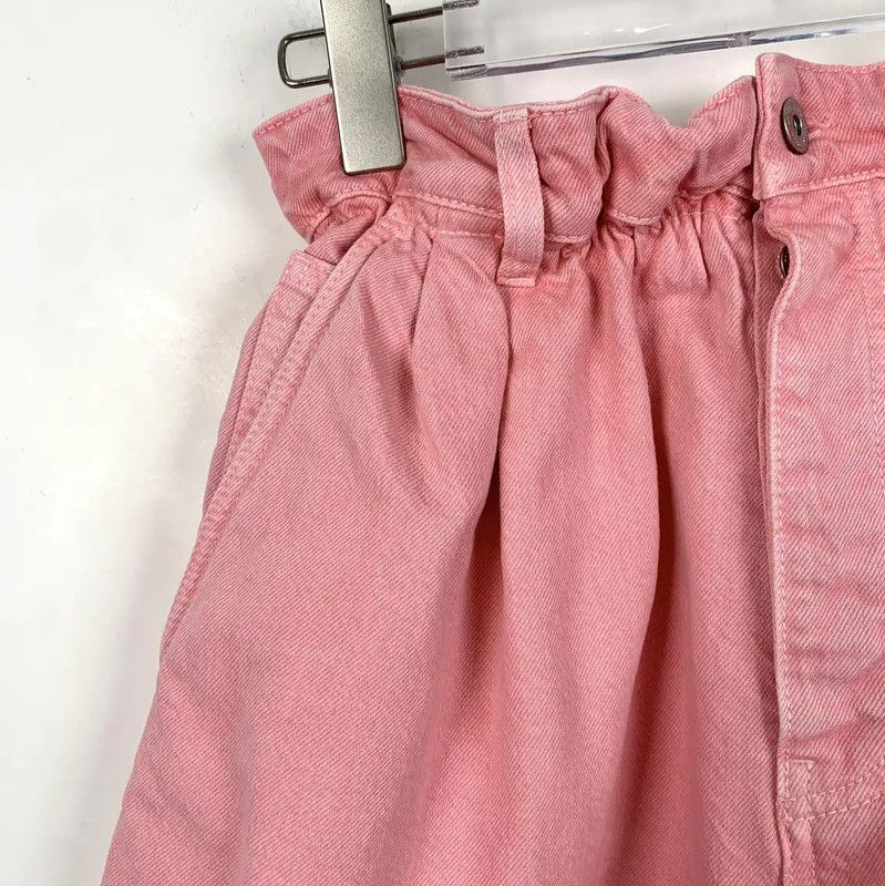 Miu Miu Miu Miu Pink Cotton Women’s Shorts 0089 Size 23" - 3 Thumbnail
