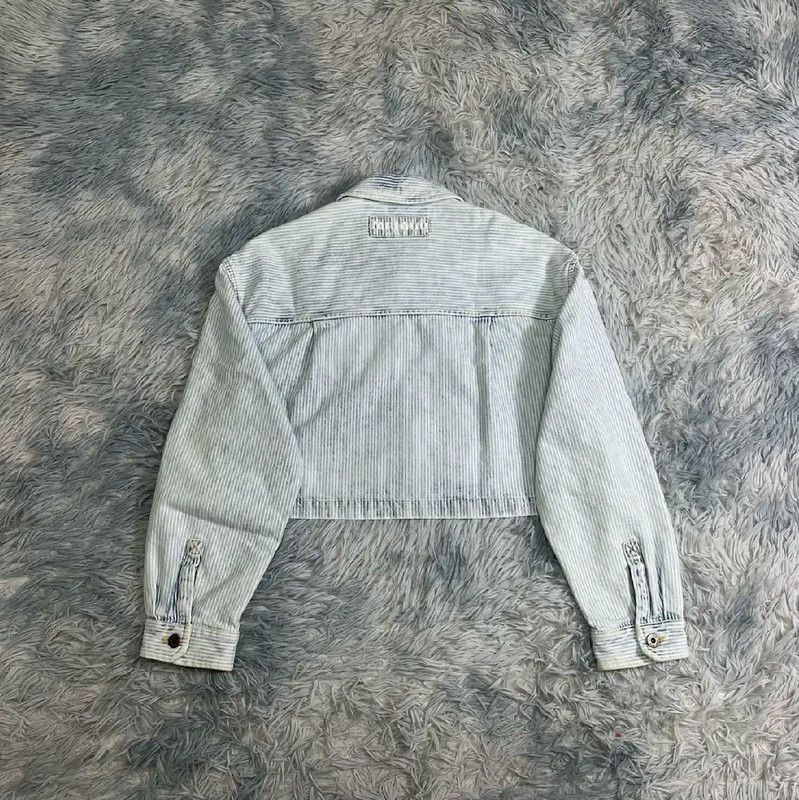 Miu Miu Miu Miu Multicolor Cotton Women's Cropped Jacket 0089 Size S / US 4 / IT 40 - 2 Thumbnail