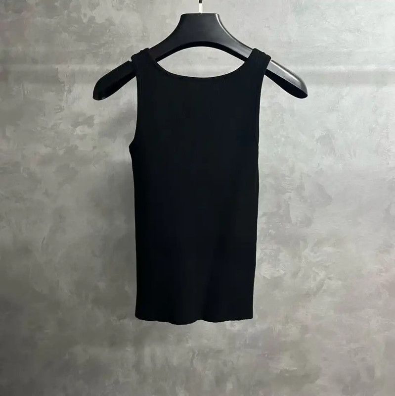 Miu Miu Miu Miu Black Cotton Women's T-Shirt 0089 Size L / US 10 / IT 46 - 2 Thumbnail