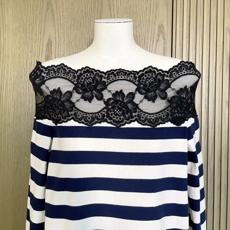 Miu Miu Miu Miu Colorful Striped Long Sleeve T-Shirt 0089 Size M / US 6-8 / IT 42-44 - 3 Thumbnail