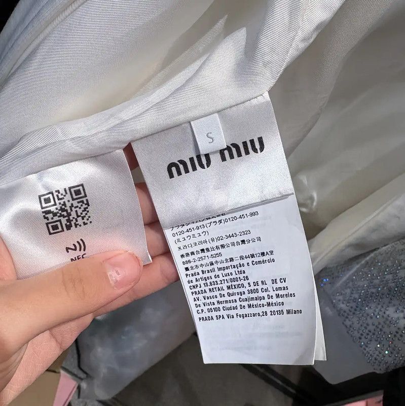 Miu Miu Miu Miu Spring Fall Cotton Jacket 0089 Size XS / US 0-2 / IT 36-38 - 5 Thumbnail