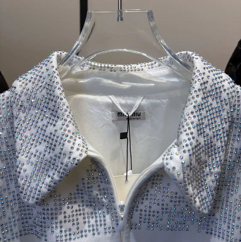 Miu Miu Miu Miu Spring Fall Cotton Jacket 0089 Size XS / US 0-2 / IT 36-38 - 4 Thumbnail