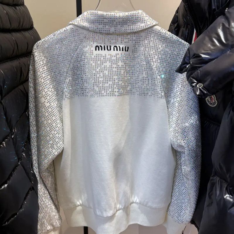 Miu Miu Miu Miu Spring Fall Cotton Jacket 0089 Size XS / US 0-2 / IT 36-38 - 3 Thumbnail