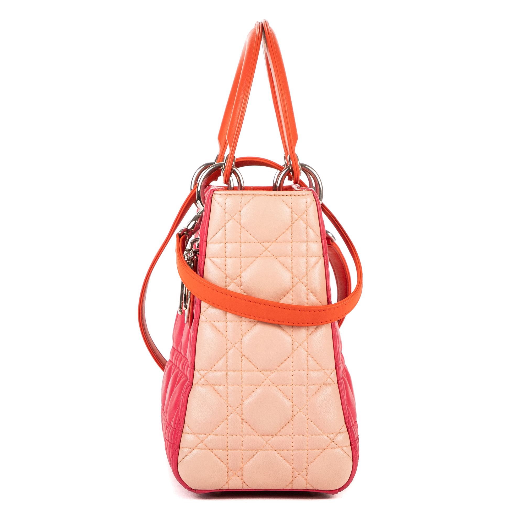 Dior Lady Dior Zip Medium Size ONE SIZE - 3 Thumbnail