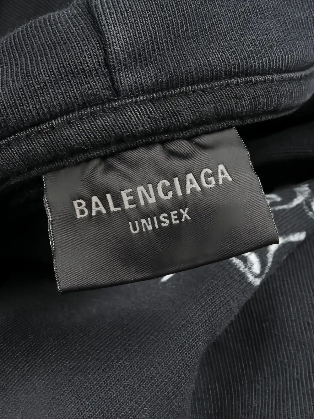 Balenciaga Balenciaga DIY Metal Gothic Hoodie in Black Size US XXL / EU 58 / 5 - 2 Thumbnail
