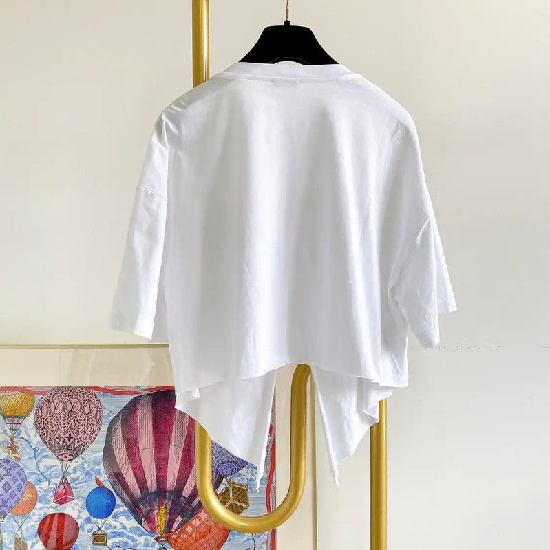 Miu Miu Miu Miu Club Short Sleeve White T-Shirt 0089 Size XS / US 0-2 / IT 36-38 - 2 Thumbnail