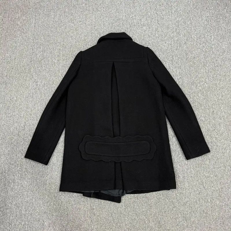 Miu Miu Miu Miu Women's Black Wool Coat 0089 Size M / US 6-8 / IT 42-44 - 2 Thumbnail