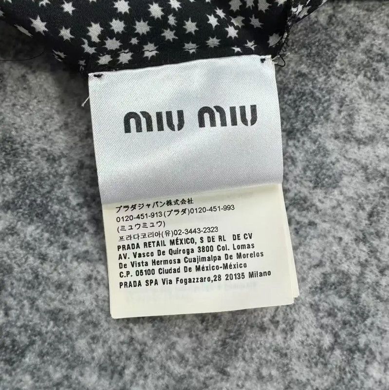 Miu Miu Miu Miu Black Cotton Dress with White Collar 0089 Size M / US 6-8 / IT 42-44 - 4 Thumbnail