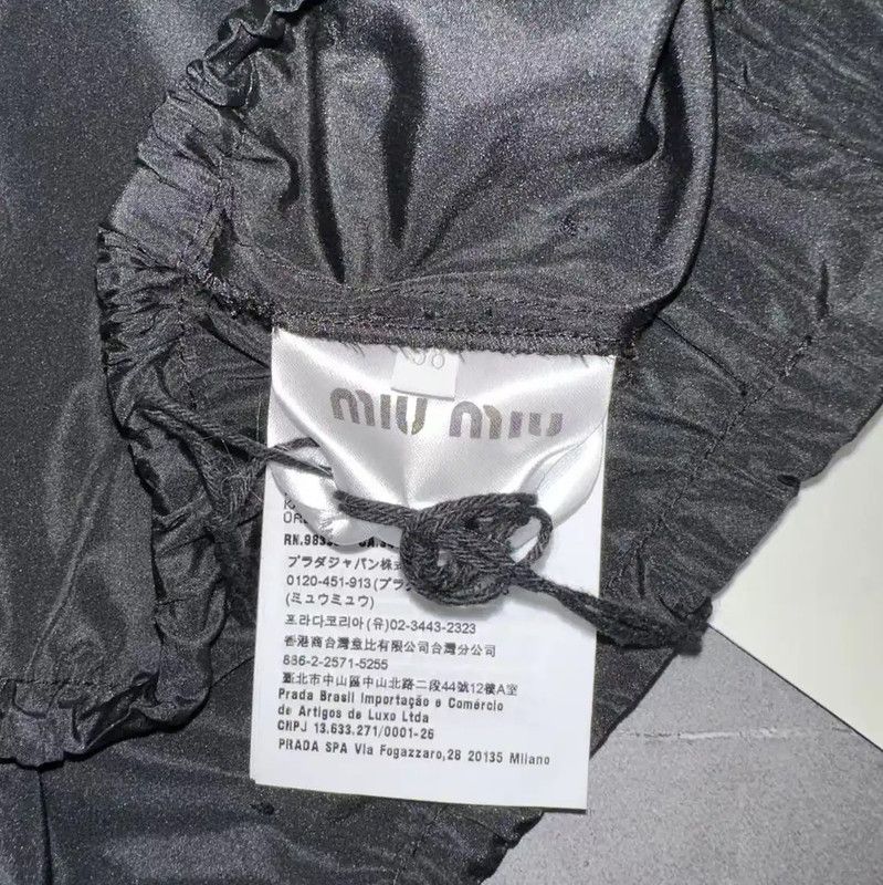Miu Miu Miu Miu Summer Black Sleeveless T-Shirt 0089 Size M / US 6-8 / IT 42-44 - 4 Thumbnail