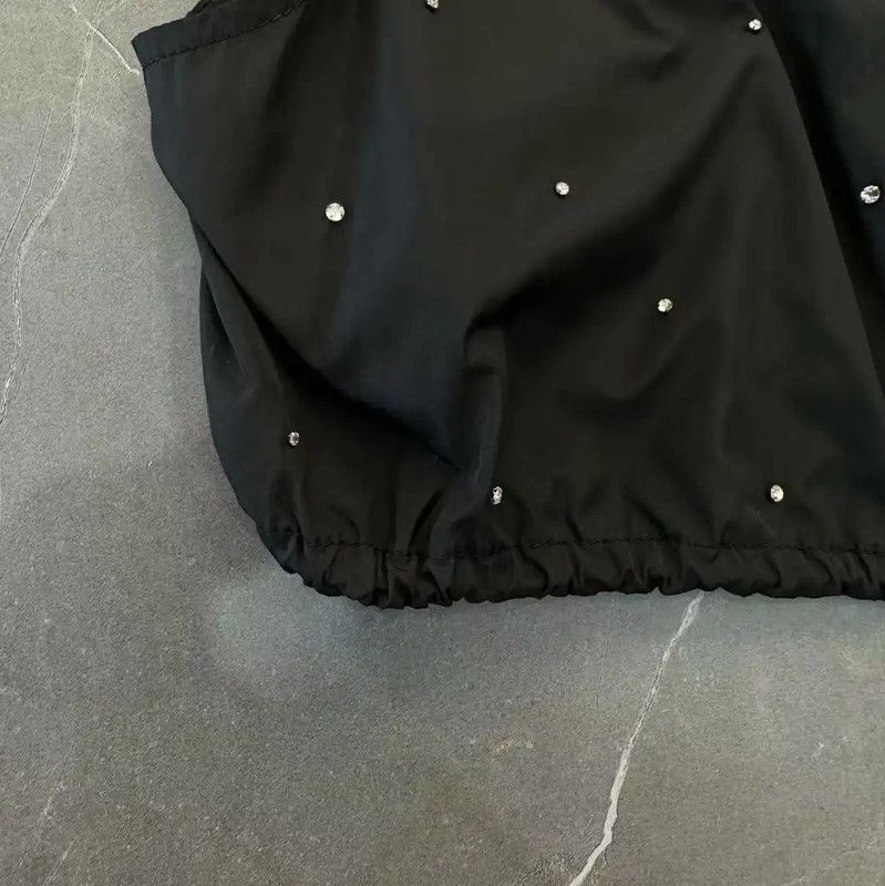 Miu Miu Miu Miu Summer Black Sleeveless T-Shirt 0089 Size M / US 6-8 / IT 42-44 - 6 Thumbnail