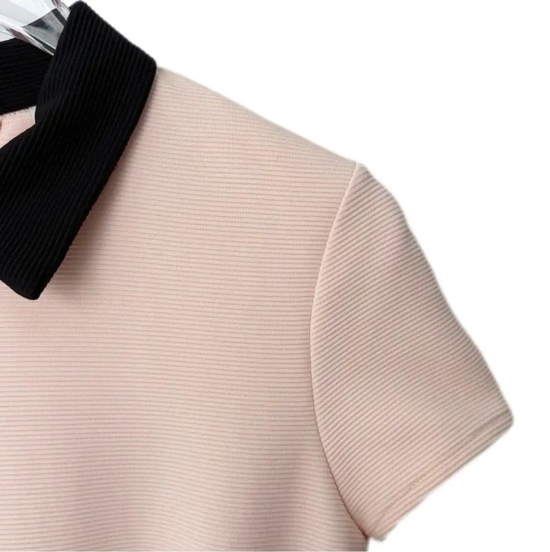 Miu Miu Miu Miu Pink Cotton Blend Dress 0089 Size XS / US 0-2 / IT 36-38 - 3 Thumbnail