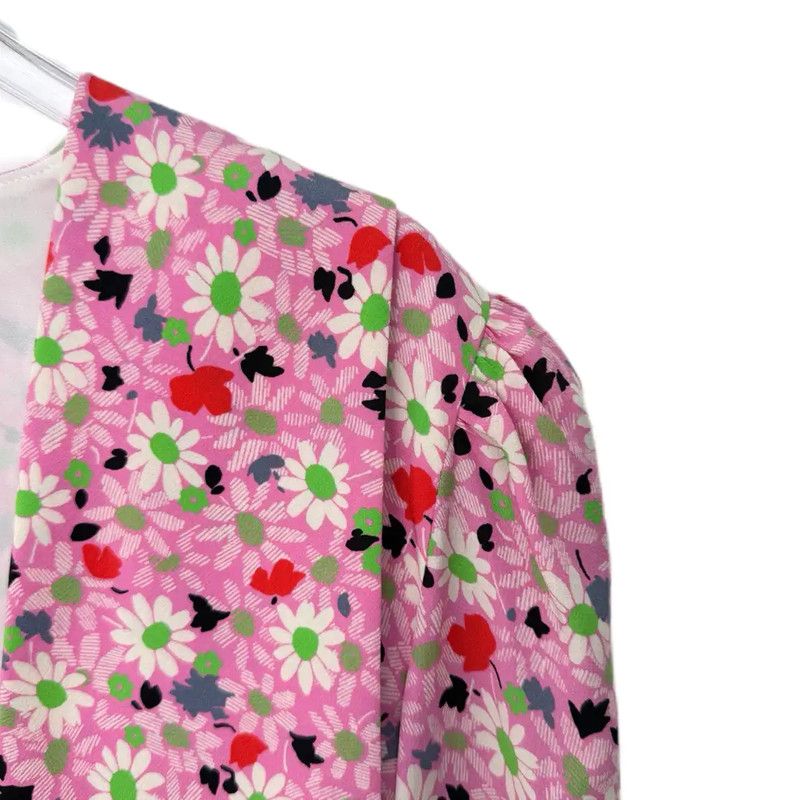 Miu Miu Miu Miu Pink Cotton Blend Crop Top 0089 Size S / US 4 / IT 40 - 3 Thumbnail