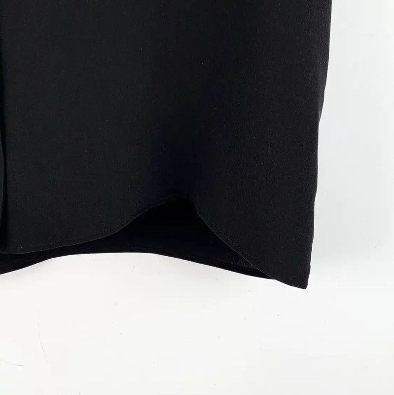 Miu Miu Miu Miu Black Silk Women's Shirt 0089 Size M / US 6-8 / IT 42-44 - 4 Thumbnail
