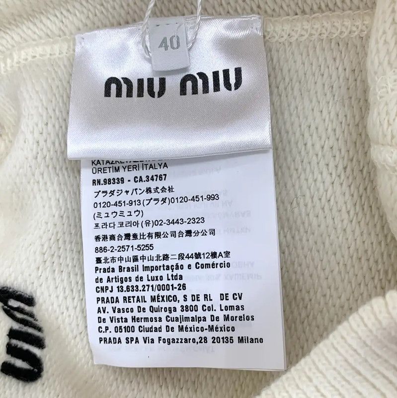 Miu Miu Miu Miu Beige Wool Women’s Shorts 0089 Size 23" - 7 Thumbnail