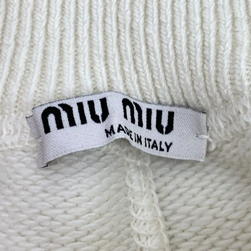 Miu Miu Miu Miu Beige Wool Women’s Shorts 0089 Size 23" - 6 Thumbnail