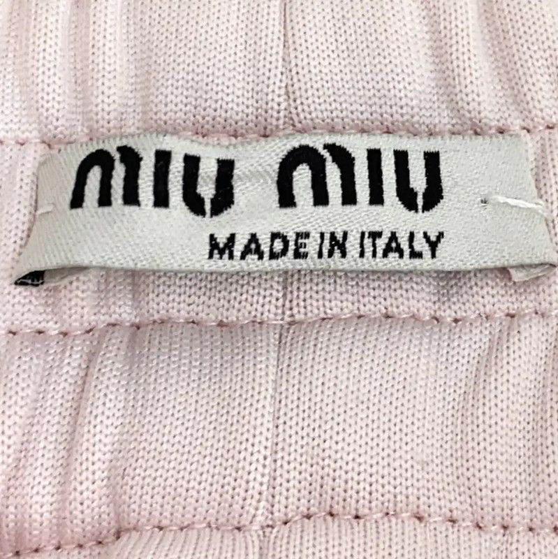 Miu Miu Miu Miu Pink Casual Pants for Women 0089 Size 22" - 7 Thumbnail