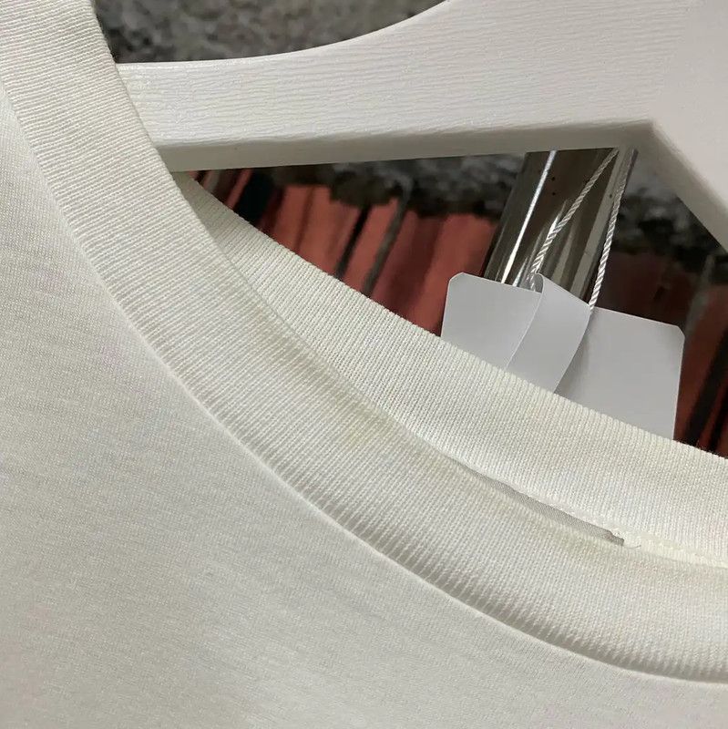 Miu Miu Miu Miu White Cotton Short Sleeve T-Shirt 0089 Size L / US 10 / IT 46 - 6 Thumbnail