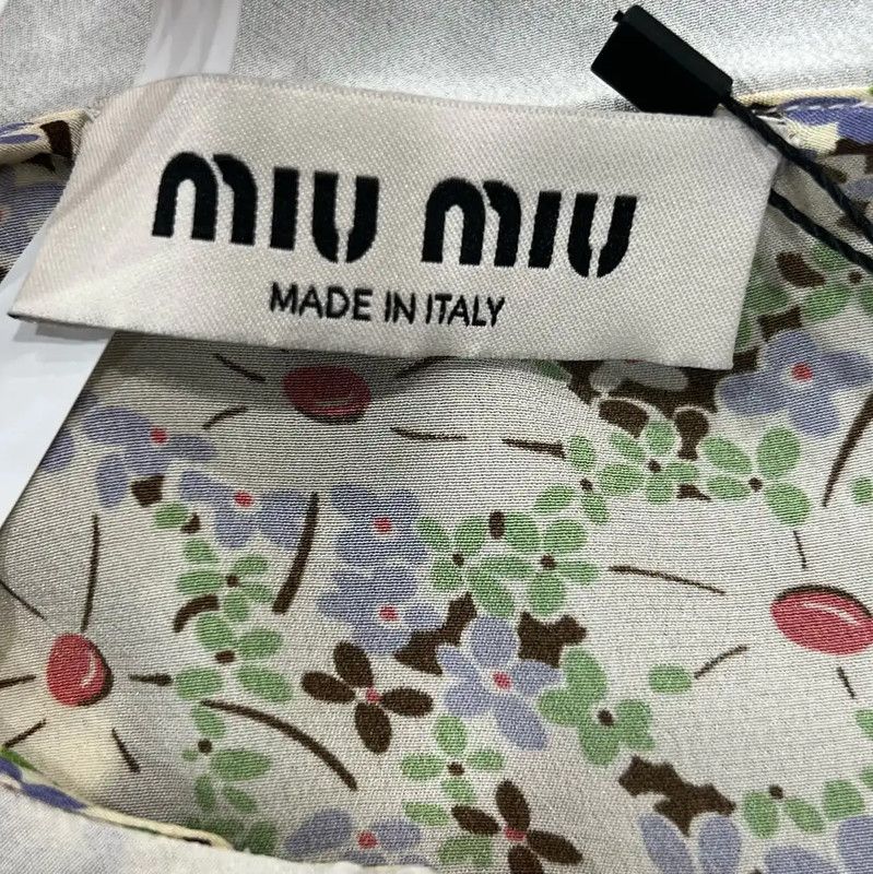 Miu Miu Miu Miu Green Cotton Short Sleeve T-Shirt 0089 Size L / US 10 / IT 46 - 5 Thumbnail