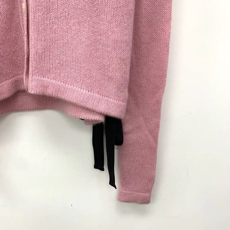 Miu Miu Miu Miu Pink Cashmere Cardigan for Women 0089 Size S / US 4 / IT 40 - 4 Thumbnail