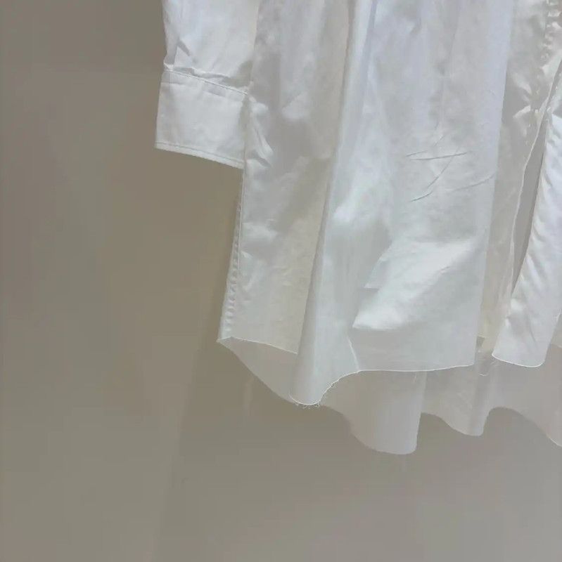 Miu Miu Miu Miu White Long Sleeve Dress 0089 Size M / US 6-8 / IT 42-44 - 5 Thumbnail