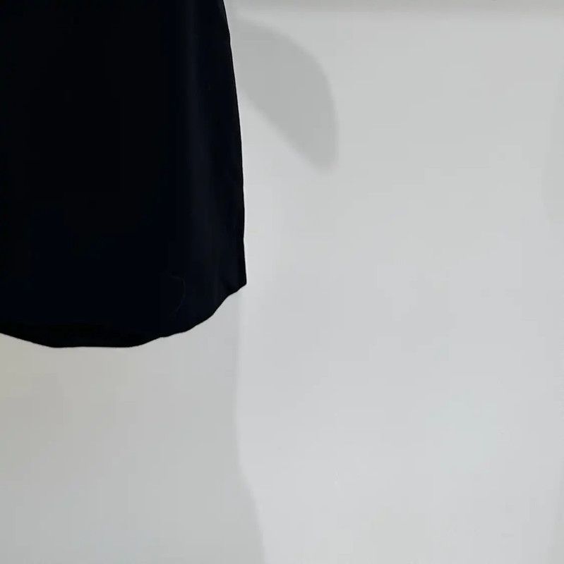 Miu Miu Miu Miu Black Sleeveless Logo Mid-Length Dress 0089 Size S / US 4 / IT 40 - 3 Thumbnail