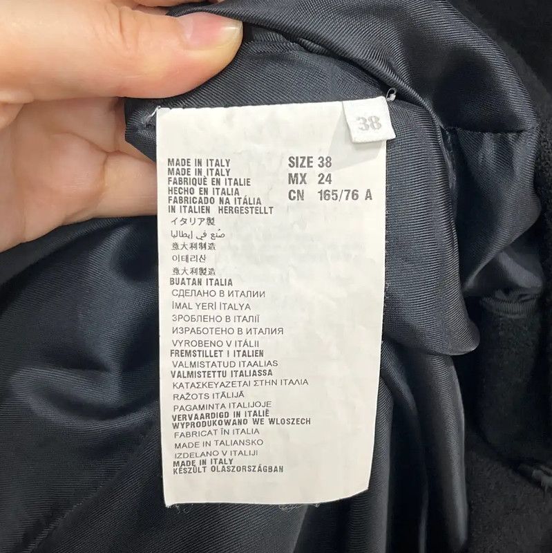 Miu Miu Miu Miu Black Wool Women's Coat 0089 Size M / US 6-8 / IT 42-44 - 4 Thumbnail