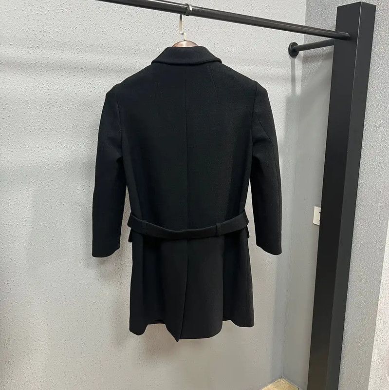 Miu Miu Miu Miu Black Wool Women's Coat 0089 Size M / US 6-8 / IT 42-44 - 2 Thumbnail