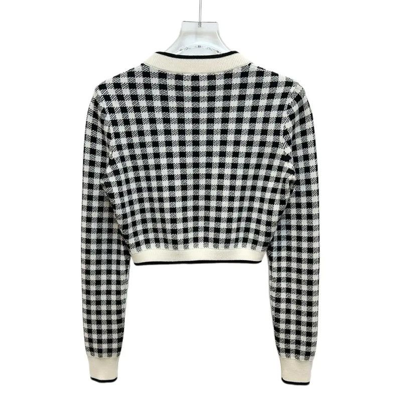 Miu Miu Miu Miu Color-Blocked Cotton Blend Sweatshirt 0089 Size L / US 10 / IT 46 - 2 Thumbnail