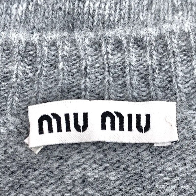 Miu Miu Miu Miu Gray Women's Sweater 0089 Size M / US 6-8 / IT 42-44 - 7 Thumbnail