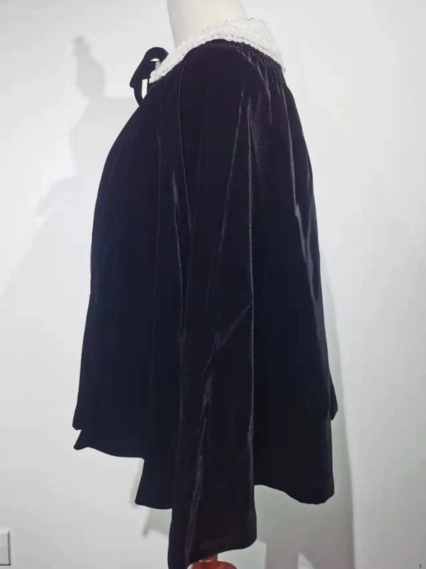Miu Miu Miu Miu Black Cotton Women's Coat 0089 Size L / US 10 / IT 46 - 2 Thumbnail