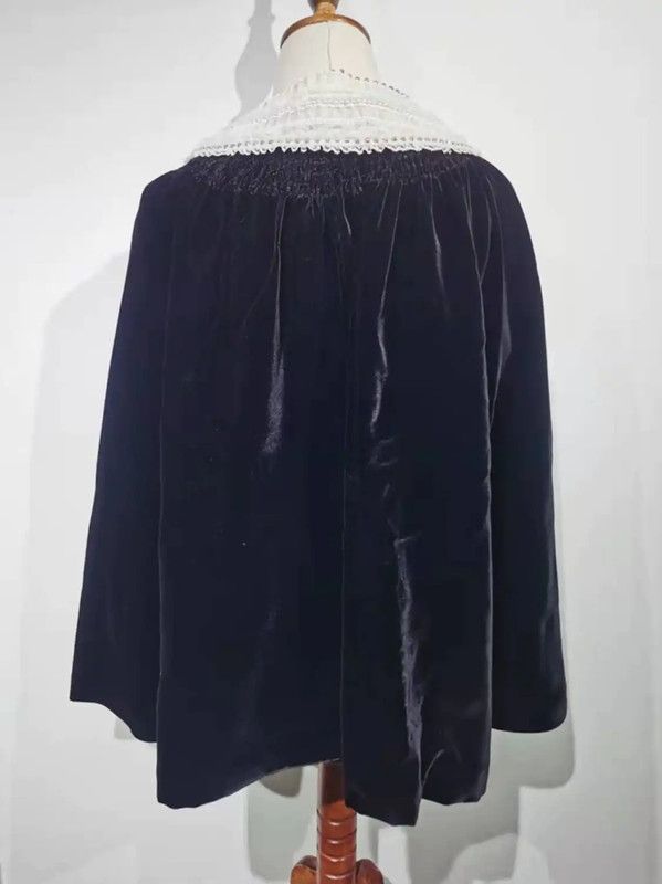 Miu Miu Miu Miu Black Cotton Women's Coat 0089 Size L / US 10 / IT 46 - 4 Thumbnail