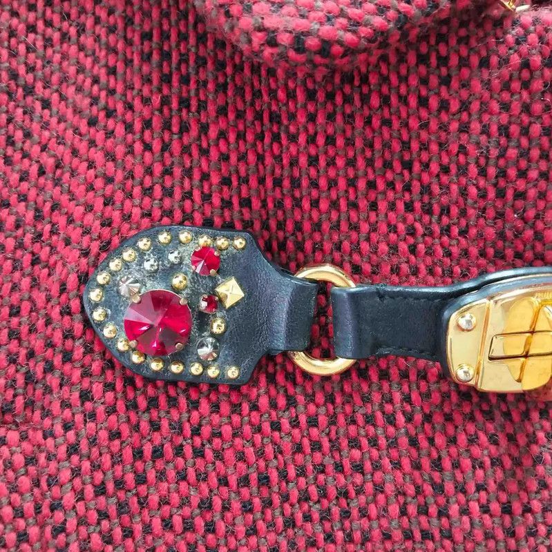 Miu Miu Miu Miu Women's Burgundy Hooded Jacket 0089 Size XL / US 12-14 / IT 48-50 - 6 Thumbnail