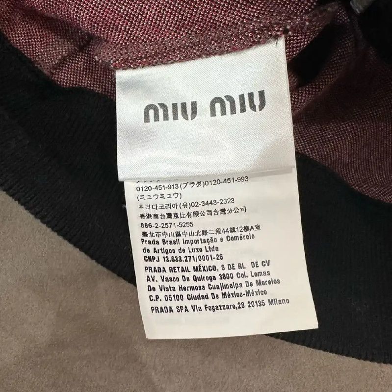 Miu Miu Miu Miu Black Wool Women's Jacket 0089 Size XS / US 0-2 / IT 36-38 - 3 Thumbnail