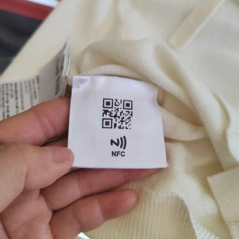 Miu Miu Miu Miu White Silk Blend Women's Cardigan 0089 Size M / US 6-8 / IT 42-44 - 5 Thumbnail