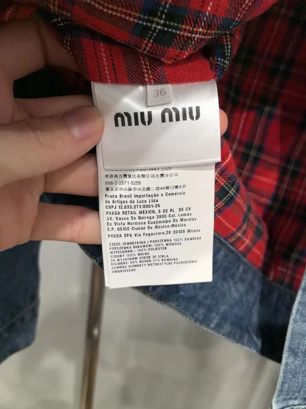 Miu Miu Miu Miu Blue Denim Jacket with Fur Collar 0089 Size XS / US 0-2 / IT 36-38 - 6 Thumbnail