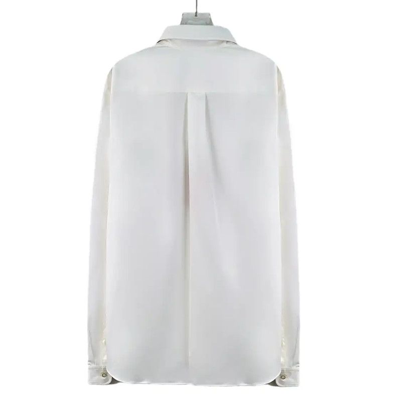 Miu Miu Miu Miu Women's White Cotton Shirt 0089 Size ONE SIZE - 2 Thumbnail