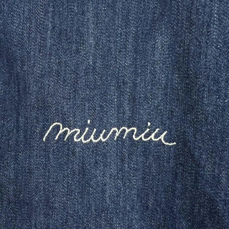 Miu Miu Miu Miu Blue Women's Jacket 0089 Size M / US 6-8 / IT 42-44 - 3 Thumbnail